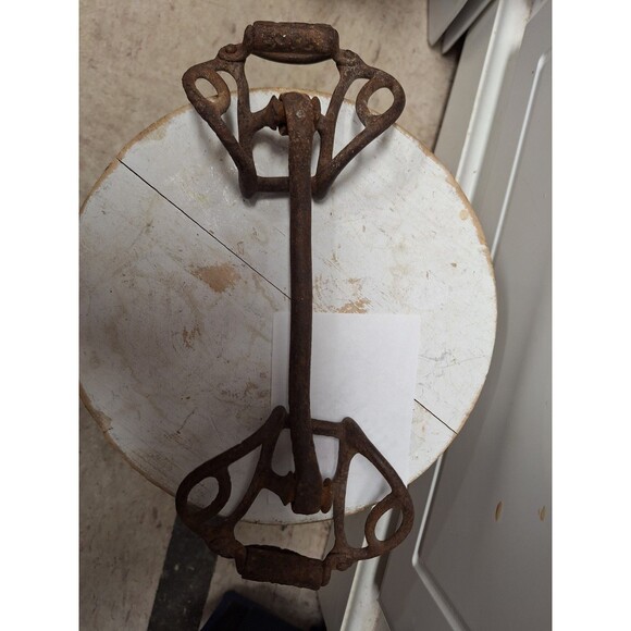 Vintage‎ Iron Horse Harness Bit Antique Rare Design Wagon Western Military - Picture 3 of 7